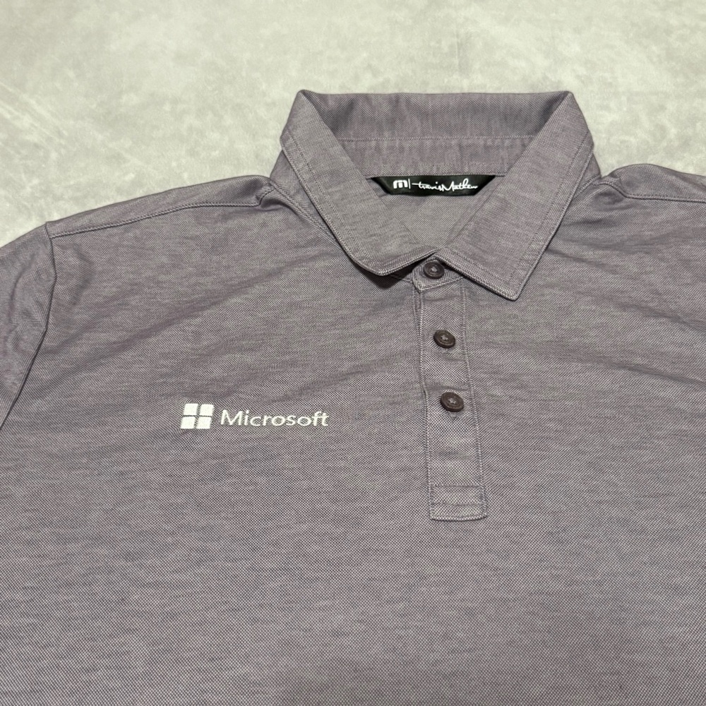 Travis Mathew Men's Polo Shirt in Gray